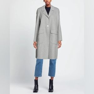 Jan Mayen Midi Silk Blend Jacket Size Large